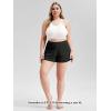 imageODODOS 2Pack UltraSoft Modal Lounge Shorts for Women  Lightweight ampamp Breathable Sleepwear 3quot InseamBlackblack