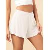 imageODODOS 2Pack UltraSoft Modal Lounge Shorts for Women  Lightweight ampamp Breathable Sleepwear 3quot InseamIvorydeep Tealwashed