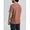imageODODOS Mens Performance TShirt  Stratum Tech Tee Ultra Soft Moisture Wicking UPF 50 Fitness Shirts  The Ascent SeriesTamarind Heather