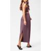imageODODOS Modal Soft Maxi Skirt for Women Back Slit High Waist Casual Long Pencil SkirtsTulipwood