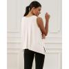 imageODODOS Modal Soft Sleeveless Crop Top for Women Athletic Tee Gym Workout Cropped Yoga TankIvorywashed Long