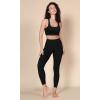 imageODODOS Square Neck Sports Bra for Women Wirefree Non Padded Yoga Tank Workout Crop TopsBlackscoop Neck