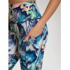 imageODODOS Womens High Waisted Yoga Capris with Pockets Tummy Control Non See Through Workout Athletic Running Capri LeggingsBlurred Tropical