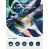 imageODODOS Womens High Waisted Yoga Capris with Pockets Tummy Control Non See Through Workout Athletic Running Capri LeggingsBlurred Tropical