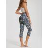imageODODOS Womens High Waisted Yoga Capris with Pockets Tummy Control Non See Through Workout Athletic Running Capri LeggingsScratch Marks