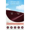 imageODODOS Cloud Feeling Crossover Yoga Shorts with Back Pocket for Women 6quot  8quot V High Wasit Lounge Biker ShortsBurgundy