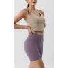 imageODODOS Tummy Control Compression Shorts for Women 4quot  6quot  8quot  10quot High Waist Workout Biker Shorts with Inner PocketAsh Violet