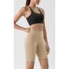 imageODODOS Tummy Control Compression Shorts for Women 4quot  6quot  8quot  10quot High Waist Workout Biker Shorts with Inner PocketBeige