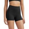 imageODODOS Tummy Control Compression Shorts for Women 4quot  6quot  8quot  10quot High Waist Workout Biker Shorts with Inner PocketBlack