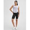 imageODODOS Tummy Control Compression Shorts for Women 4quot  6quot  8quot  10quot High Waist Workout Biker Shorts with Inner PocketBlack
