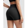 imageODODOS Tummy Control Compression Shorts for Women 4quot  6quot  8quot  10quot High Waist Workout Biker Shorts with Inner PocketBlack