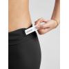 imageODODOS Tummy Control Compression Shorts for Women 4quot  6quot  8quot  10quot High Waist Workout Biker Shorts with Inner PocketBlack