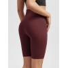 imageODODOS Tummy Control Compression Shorts for Women 4quot  6quot  8quot  10quot High Waist Workout Biker Shorts with Inner PocketBurgundy
