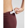 imageODODOS Tummy Control Compression Shorts for Women 4quot  6quot  8quot  10quot High Waist Workout Biker Shorts with Inner PocketBurgundy