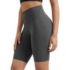 imageODODOS Tummy Control Compression Shorts for Women 4quot  6quot  8quot  10quot High Waist Workout Biker Shorts with Inner PocketCharcoal