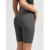 imageODODOS Tummy Control Compression Shorts for Women 4quot  6quot  8quot  10quot High Waist Workout Biker Shorts with Inner PocketCharcoal