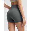 imageODODOS Tummy Control Compression Shorts for Women 4quot  6quot  8quot  10quot High Waist Workout Biker Shorts with Inner PocketCharcoal