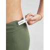 imageODODOS Tummy Control Compression Shorts for Women 4quot  6quot  8quot  10quot High Waist Workout Biker Shorts with Inner PocketDark Olive