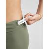 imageODODOS Tummy Control Compression Shorts for Women 4quot  6quot  8quot  10quot High Waist Workout Biker Shorts with Inner PocketDark Olive