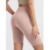 imageODODOS Tummy Control Compression Shorts for Women 4quot  6quot  8quot  10quot High Waist Workout Biker Shorts with Inner PocketDusty Pink