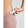 imageODODOS Tummy Control Compression Shorts for Women 4quot  6quot  8quot  10quot High Waist Workout Biker Shorts with Inner PocketDusty Pink