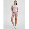 imageODODOS Tummy Control Compression Shorts for Women 4quot  6quot  8quot  10quot High Waist Workout Biker Shorts with Inner PocketDusty Pink