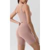 imageODODOS Tummy Control Compression Shorts for Women 4quot  6quot  8quot  10quot High Waist Workout Biker Shorts with Inner PocketDusty Pink