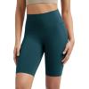 imageODODOS Tummy Control Compression Shorts for Women 4quot  6quot  8quot  10quot High Waist Workout Biker Shorts with Inner PocketForest Teal