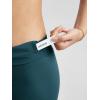 imageODODOS Tummy Control Compression Shorts for Women 4quot  6quot  8quot  10quot High Waist Workout Biker Shorts with Inner PocketForest Teal
