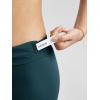 imageODODOS Tummy Control Compression Shorts for Women 4quot  6quot  8quot  10quot High Waist Workout Biker Shorts with Inner PocketForest Teal