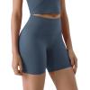 imageODODOS Tummy Control Compression Shorts for Women 4quot  6quot  8quot  10quot High Waist Workout Biker Shorts with Inner PocketInk Blue