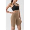 imageODODOS Tummy Control Compression Shorts for Women 4quot  6quot  8quot  10quot High Waist Workout Biker Shorts with Inner PocketLight Brown