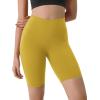 imageODODOS Tummy Control Compression Shorts for Women 4quot  6quot  8quot  10quot High Waist Workout Biker Shorts with Inner PocketMango Mint