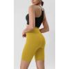imageODODOS Tummy Control Compression Shorts for Women 4quot  6quot  8quot  10quot High Waist Workout Biker Shorts with Inner PocketMango Mint