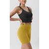 imageODODOS Tummy Control Compression Shorts for Women 4quot  6quot  8quot  10quot High Waist Workout Biker Shorts with Inner PocketMango Mint