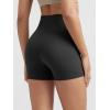 imageODODOS Tummy Control Compression Shorts for Women 4quot  6quot  8quot  10quot High Waist Workout Biker Shorts with Inner PocketOnyx Black