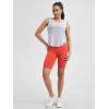 imageODODOS Tummy Control Compression Shorts for Women 4quot  6quot  8quot  10quot High Waist Workout Biker Shorts with Inner PocketOrange Red