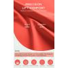 imageODODOS Tummy Control Compression Shorts for Women 4quot  6quot  8quot  10quot High Waist Workout Biker Shorts with Inner PocketOrange Red