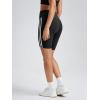 imageODODOS Tummy Control Compression Shorts for Women 4quot  6quot  8quot  10quot High Waist Workout Biker Shorts with Inner PocketPiping Black