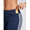 imageODODOS Tummy Control Compression Shorts for Women 4quot  6quot  8quot  10quot High Waist Workout Biker Shorts with Inner PocketPiping Navy