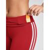 imageODODOS Tummy Control Compression Shorts for Women 4quot  6quot  8quot  10quot High Waist Workout Biker Shorts with Inner PocketPiping Red