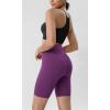 imageODODOS Tummy Control Compression Shorts for Women 4quot  6quot  8quot  10quot High Waist Workout Biker Shorts with Inner PocketPlum Purple