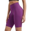 imageODODOS Tummy Control Compression Shorts for Women 4quot  6quot  8quot  10quot High Waist Workout Biker Shorts with Inner PocketPlum Purple