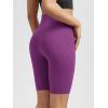 imageODODOS Tummy Control Compression Shorts for Women 4quot  6quot  8quot  10quot High Waist Workout Biker Shorts with Inner PocketPlum Purple