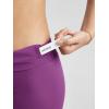 imageODODOS Tummy Control Compression Shorts for Women 4quot  6quot  8quot  10quot High Waist Workout Biker Shorts with Inner PocketPlum Purple
