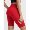 imageODODOS Tummy Control Compression Shorts for Women 4quot  6quot  8quot  10quot High Waist Workout Biker Shorts with Inner PocketRed