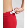 imageODODOS Tummy Control Compression Shorts for Women 4quot  6quot  8quot  10quot High Waist Workout Biker Shorts with Inner PocketRed