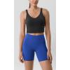 imageODODOS Tummy Control Compression Shorts for Women 4quot  6quot  8quot  10quot High Waist Workout Biker Shorts with Inner PocketRoyal Blue