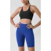 imageODODOS Tummy Control Compression Shorts for Women 4quot  6quot  8quot  10quot High Waist Workout Biker Shorts with Inner PocketRoyal Blue