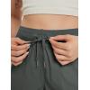 imageODODOS Womens Athletic Shorts 35 High Waisted Lightweight Ripstop Quick Dry Workout Running Casual Shorts with PocketsCharcoal
